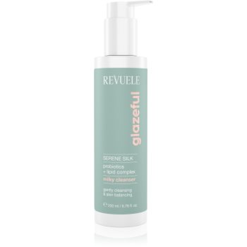 Revuele Glazeful Milky Cleanser Serene Silk lapte demachiant delicat cu efect calmant - imagine 2